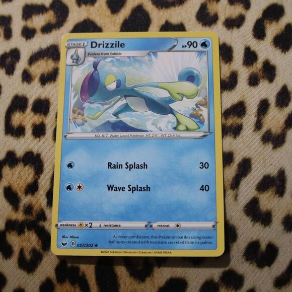 Drizzile 057/202 Pokemon Card - Picture 1 of 1
